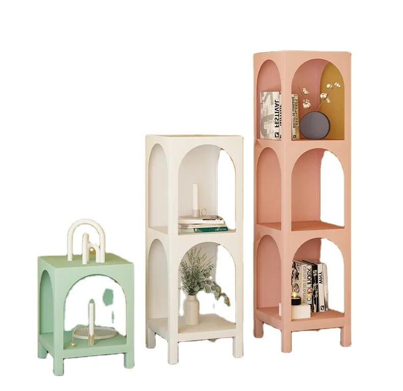 2020 new metal decorative bookshelf in book case living room