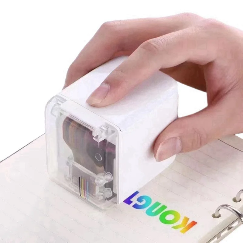 Hot Color Wireless Inkjet Printer T Shirts Custom Printing Logo Mobile Smart Portable Mini Logo Printer