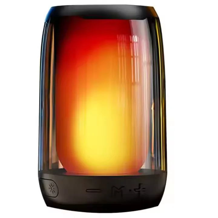 Portable Bluetooth Speaker Transparent LED Luminous Subwoofer Surround Wireless Speaker