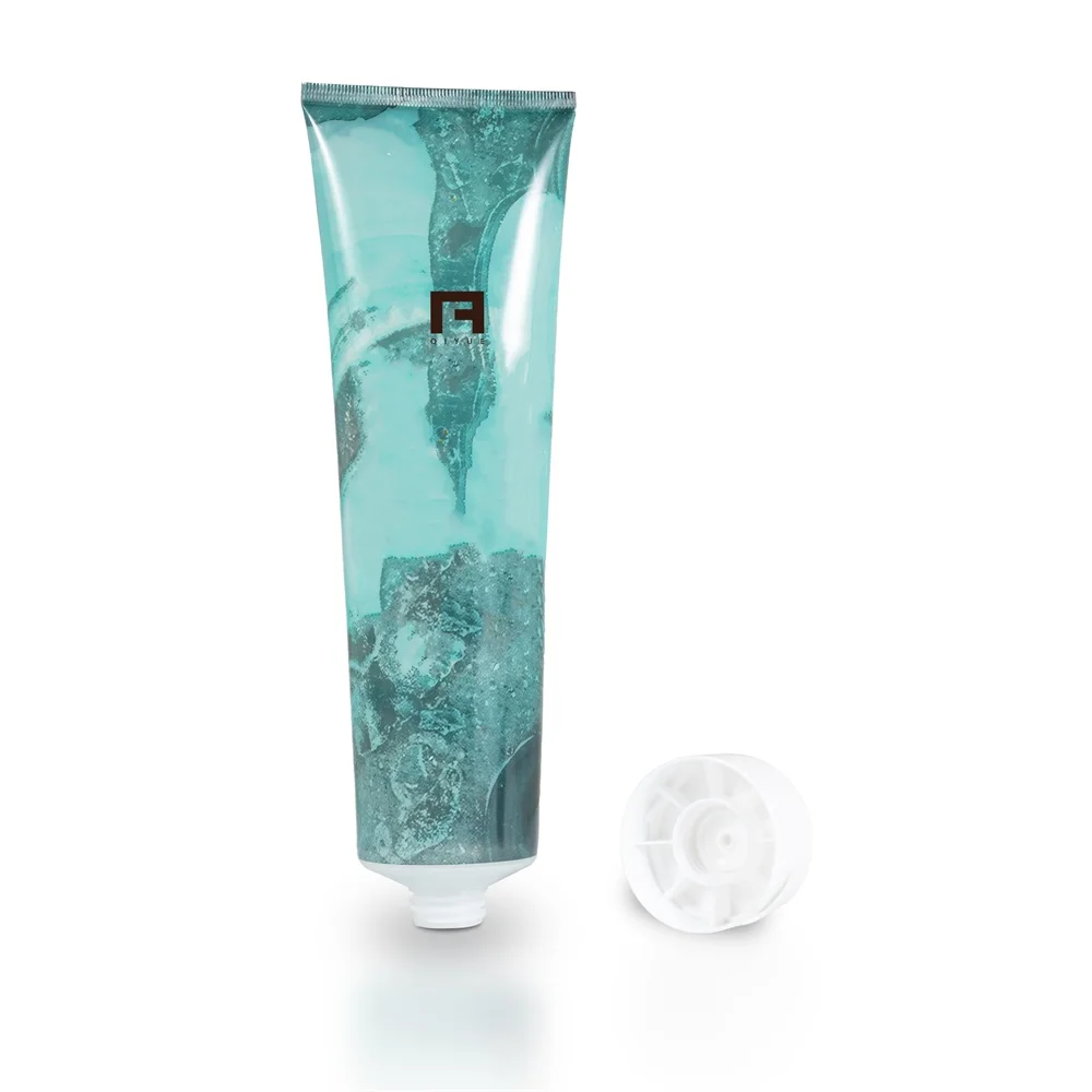 80ml empty cosmetic packaging tube for lotion transparent  shampoo  cosmetic tube container soft for sunscreen packaging