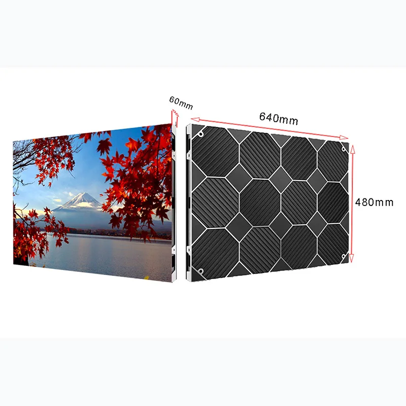 LED TV Screens P2.5 Indoor Led Display 640x480mm Die Casting Aluminum Panels for Meeting Room
