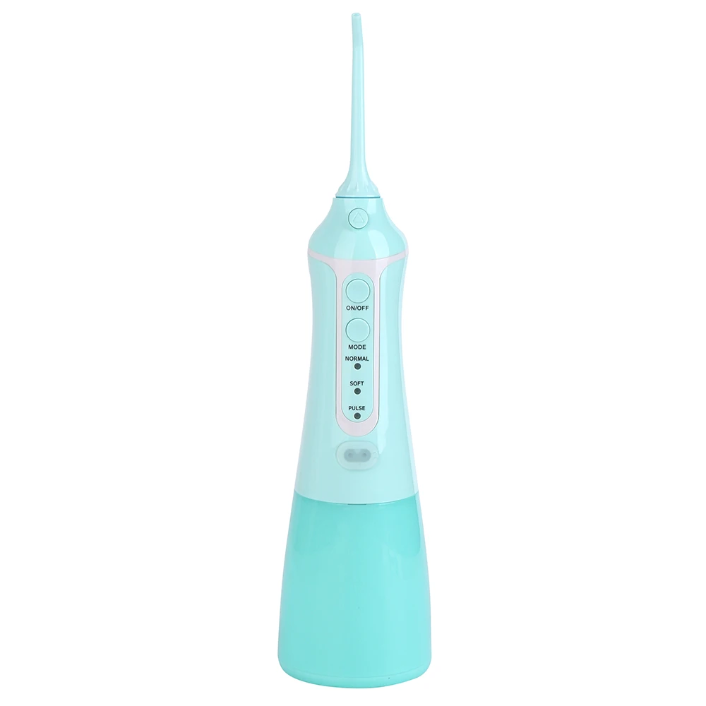 Family Travel Dental Irrigator Tooth Clean Electric Toothbrush Water Flosser with 3 Modes 4 Jet Tip
