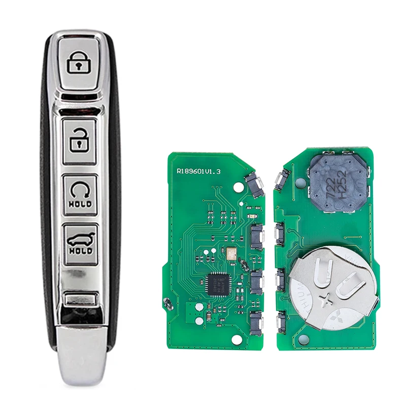 For KIA 2019-2021 Sportage 4-Button FSK 433.92MHz Keyless-Go Smart Key / NCF29A1X HITAG 3 / 47 CHIP / PN: 95440-F1200 / HU134