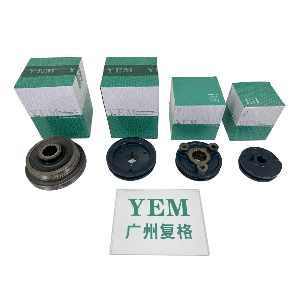 D934S Crank pulley For Liebherr Crankshaft Pulley D934S Original Quality