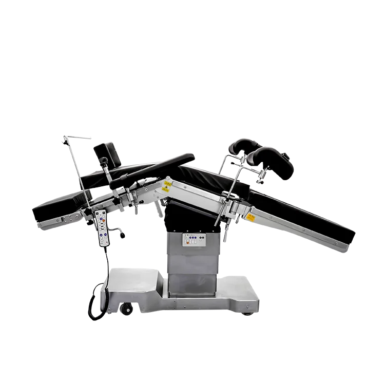 Medical Equipment electric surgical ot operating bed shoulder  c arm orthopedic table with pad restraints