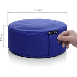 high quality buckwheat filled zafu yoga meditation round floor cushion