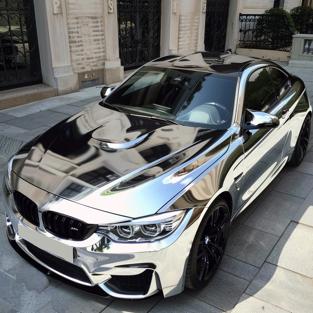 Hot Sale PVC PET TPU vinyl for car vinyl wrap wholesale Factory Directly Silver Wholesale Full Car Stickers Vinyl Wraps Film