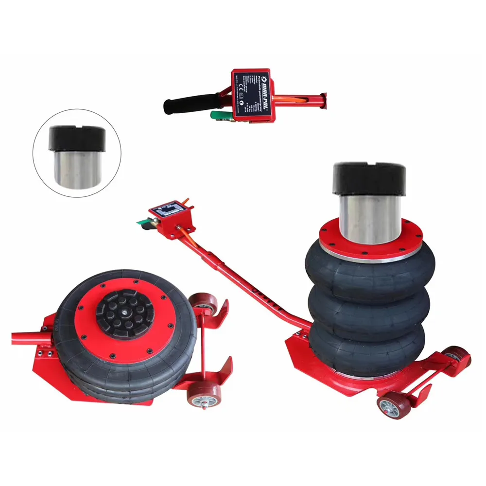 3ton and 2.5ton triple bag new type inflatable air  car jack lift portable