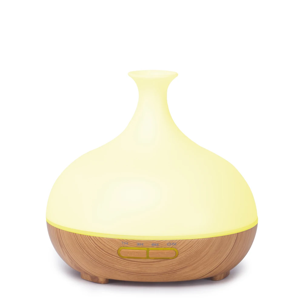 Ultrasonic Essential Oil Diffusor USB Air Humidificador Aroma Diffuser 300ml Wood Grain Mini Humidifier