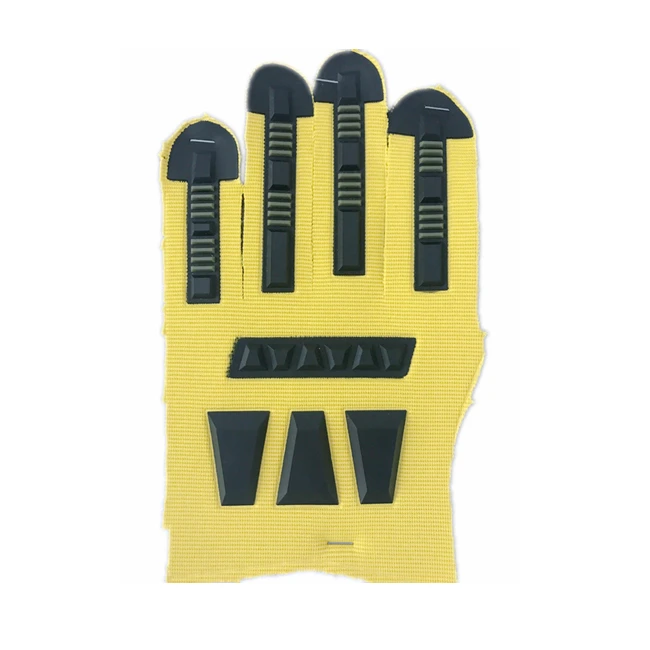 Popular style TPR patch finger protection work glove label