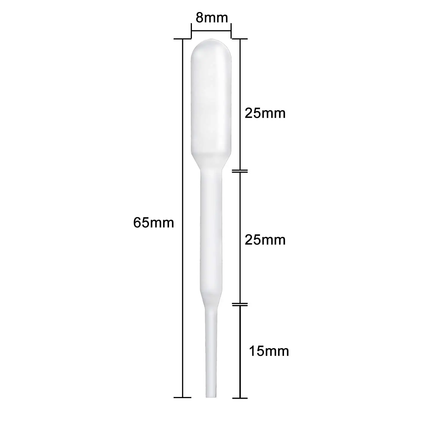 LAB consumable disposable plastic transfer pipettes medical use pasteur pipette