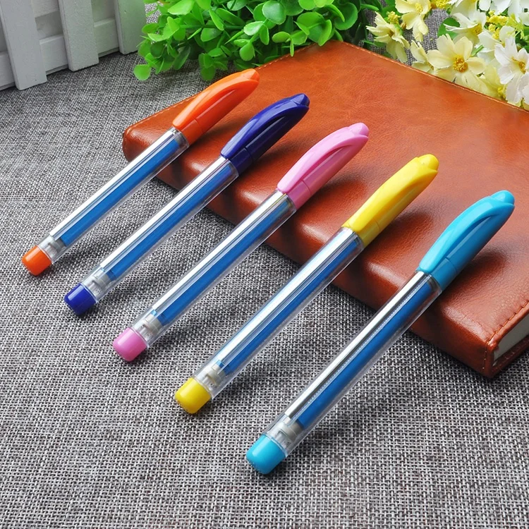 New promotional pen with pull out paper