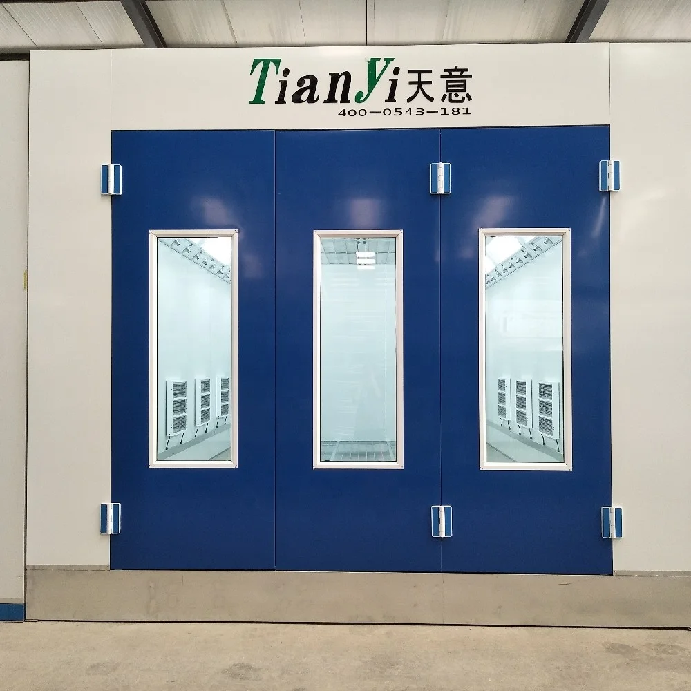 Tianyi Factory Spray Paint Bake Booth Diesel Heating Spray Booth