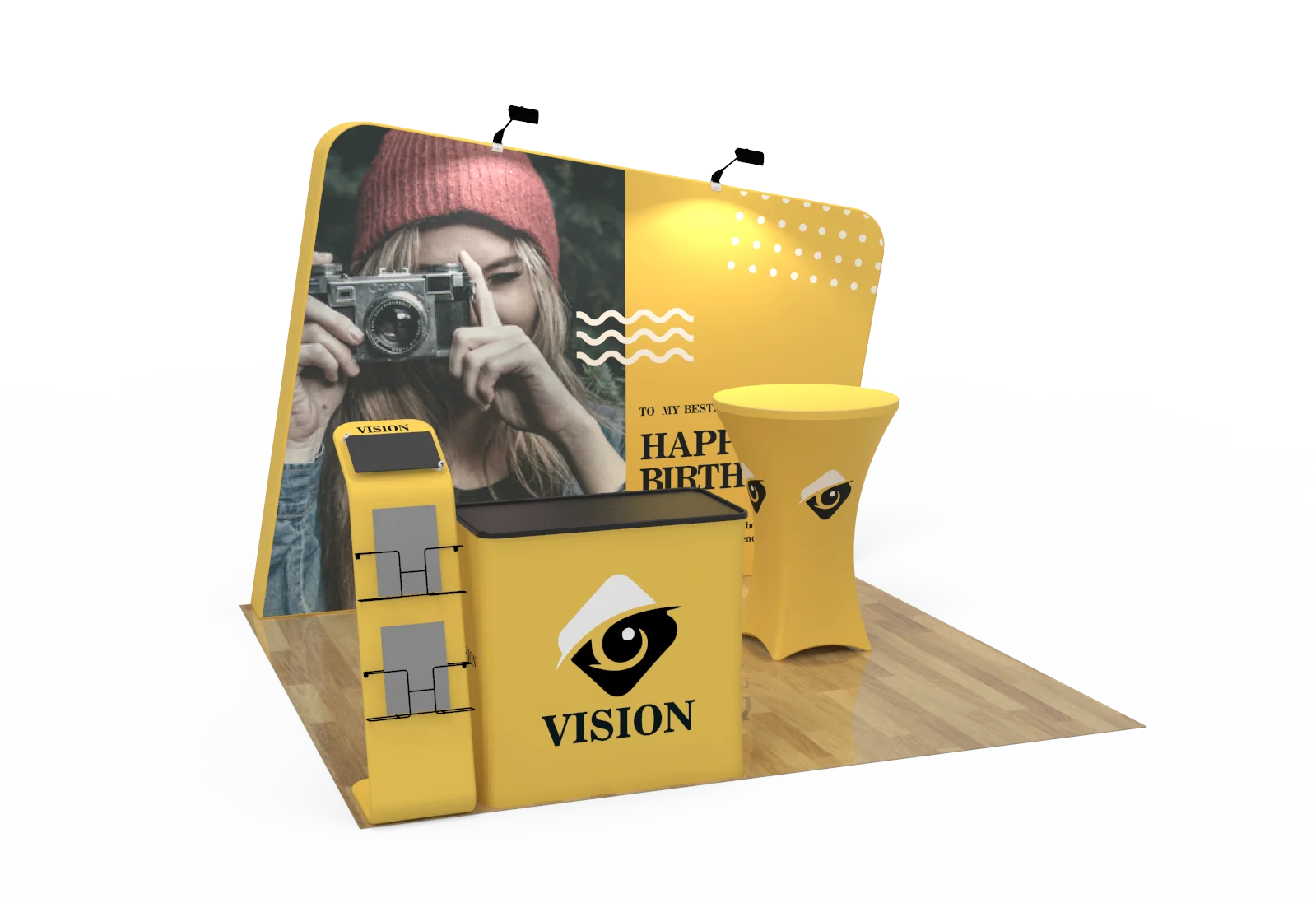 Quick set up  special design  10*10 exhibition booth display system