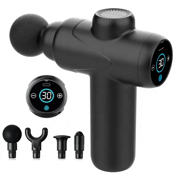 Nowcozy Massage Gun Mini, Portable Mini Massage Gun with 30 Speeds and Type-C Charging, Mini Muscle Massager Deep Tissue