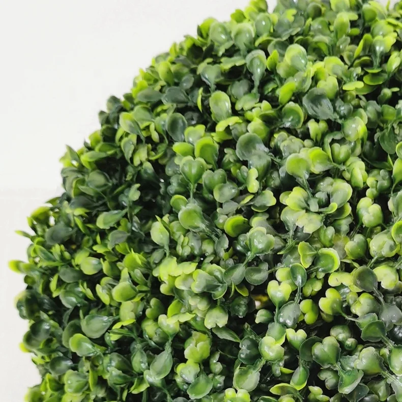 Amazon hot selling garden decoration outdoor boxwood grass plants topiary grass ball artificial grass ball