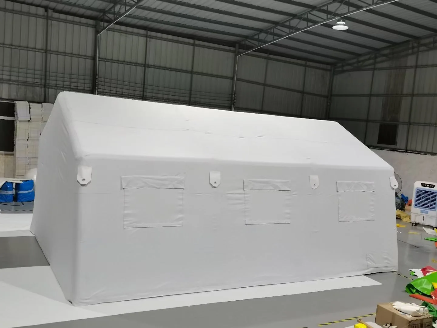 Commercial Grade Outdoor weather proof inflatable medical tent PVC Inflatable White Hospital Tent