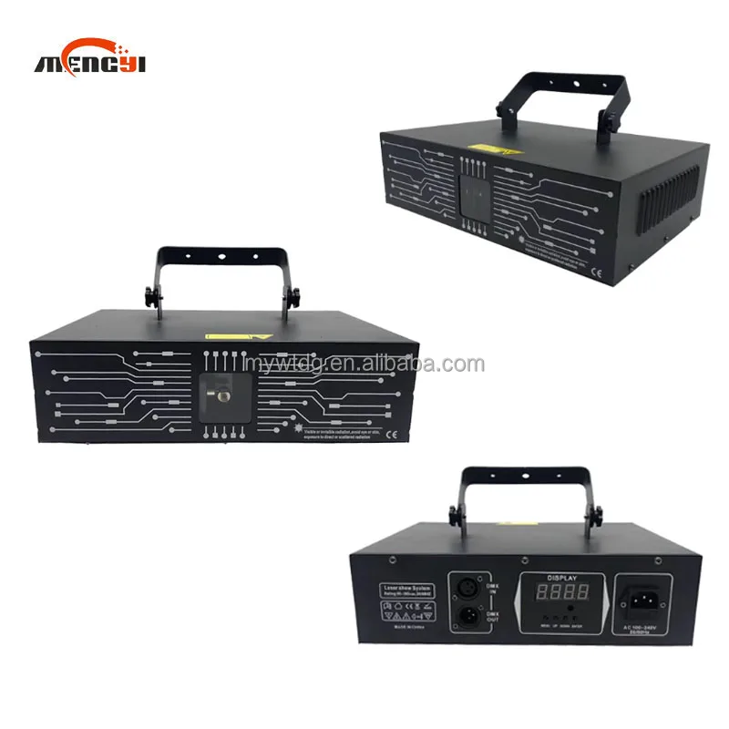 2w Animation Disco DJj 3D Mini Laser Light  RGB Full Color Animation Laser Light