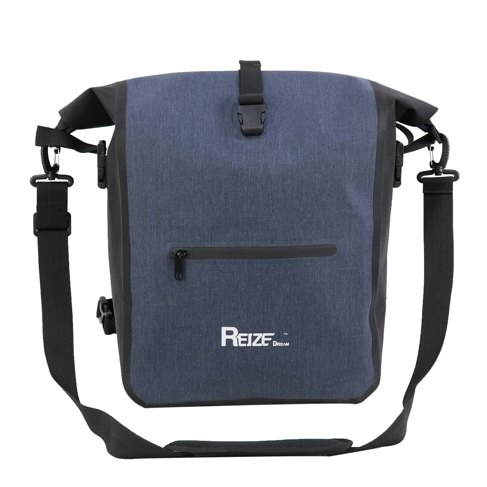 
New design office worker 500D pvc tarpaulin cycling saddle pannier bicycle bike bag waterproof 