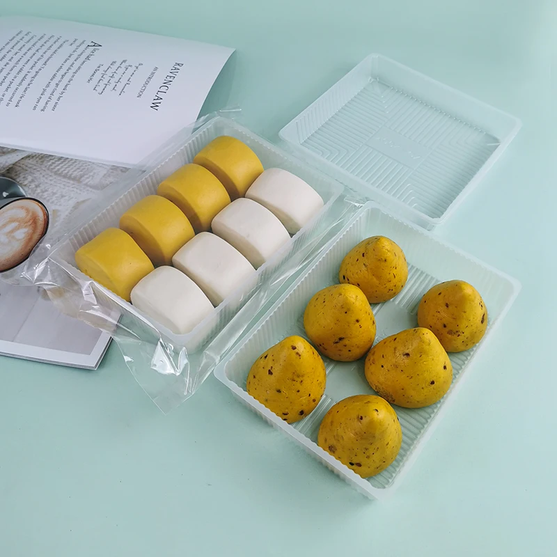 Disposable Plastic Food Container Square food liner food-grade PP material  Customizable inner lining for packaging pastries