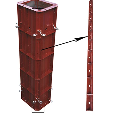 guangzhou steel column formwork metal spacer slab formwork for construction