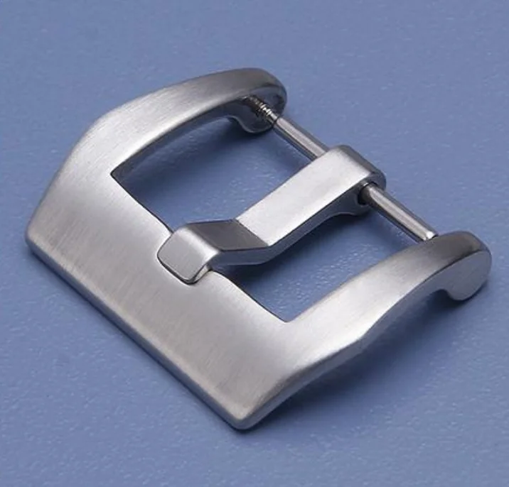 Wholesale Custom Logo Brushed Vintage 16 18 20 22 24 26 mm Watch pin Buckle for Panerai