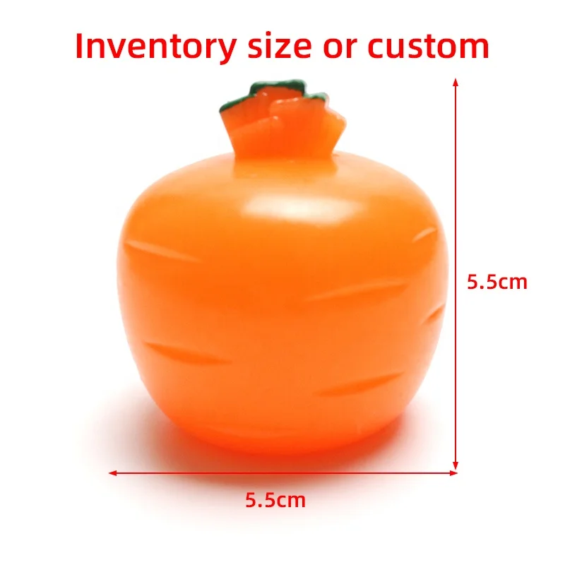 Rabbit Soft Toy Easter Novelty Small Toys Easter Bunny Fidget Toys 2023 Easter Squishy Rabbit Cup Radish Rabbit Squeeze Cup