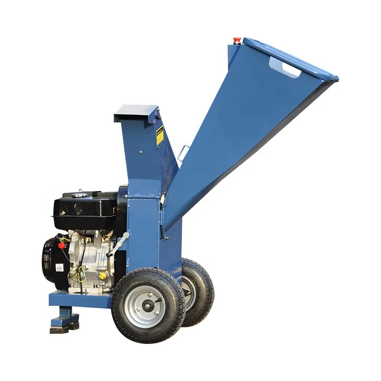 China Newest 15HP Chipper Wood For Sale Tree Cutting Machine Wood Chipper Shredder