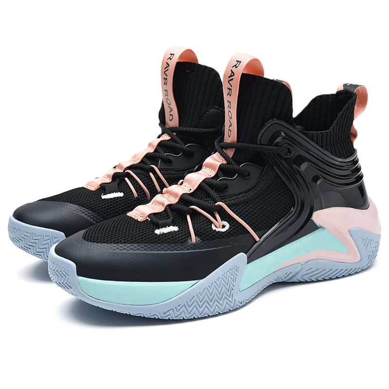 2021 Высококачественная популярная баскетбольная многоцветная вентилируемая обувь повседневная модная амортизирующая для