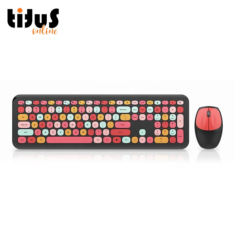 M666 клавиатура мышь красивый цвет и высокая функциональность беспроводная одна вилка для мыши клавиатуры