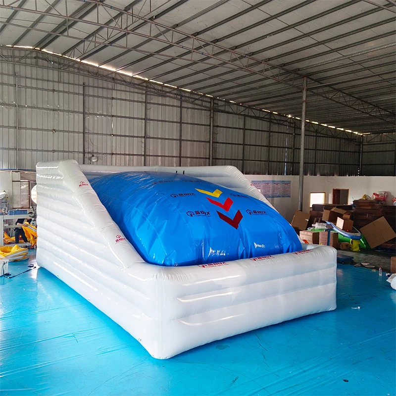 New Design Soft Trampoline Park Inflatable Pillar Air Bag Inflatable Stunt Airbag Jump Air Bag