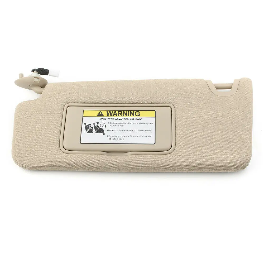 83280-TA5-A51ZA 83280TA5A51ZA Left Driver Side Sun Visor w/Light For Honda Accord 2008-2012