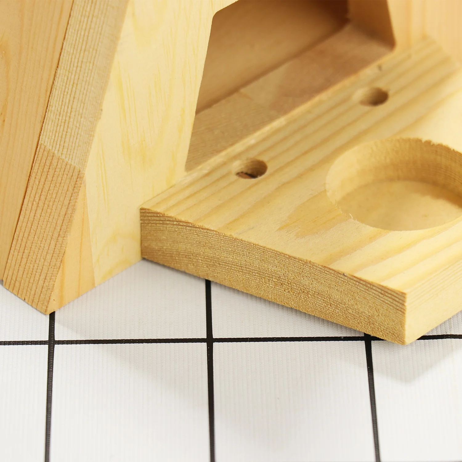 wholesale customized handcrafted sparrow feed bird house