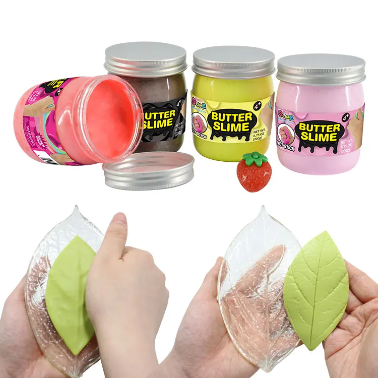 Istudio Oem Diy Butter Slime Kit Colorful Eco Friendly Make Ice Cream Slime Kit