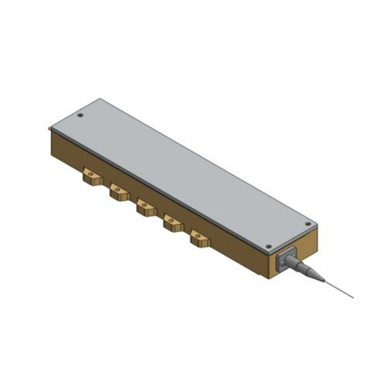 808nm 100W  Uncooled Laser Diode Module with Red Aiming Beam for Laser Equipment Parts