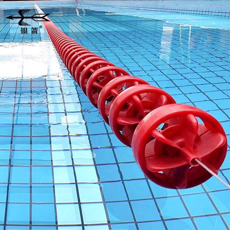 Colored PVC Detachable Polyethylene Material Swimming Pool Lane Line Rope