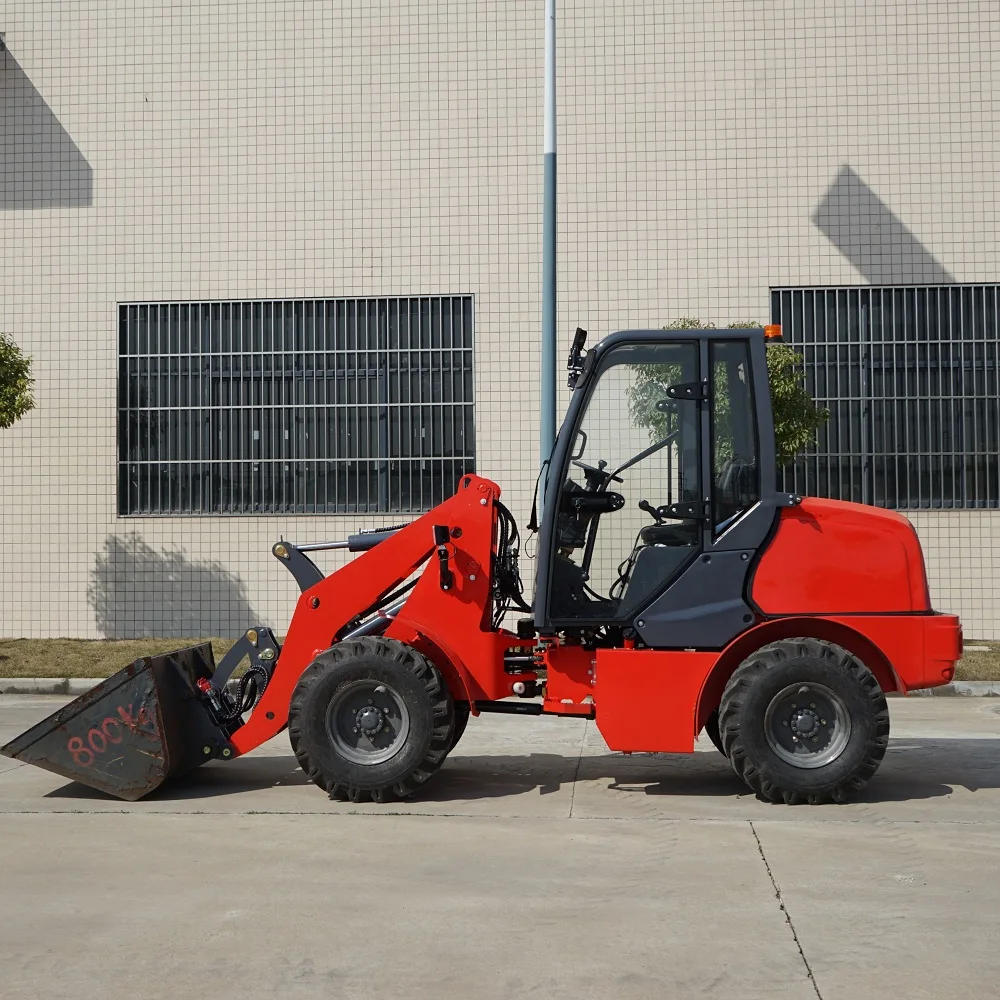 SHANGQI 850A 1.0Ton Wheel Loader Earth-Moving Small Agricultural Machinery 4WD Diesel Engine