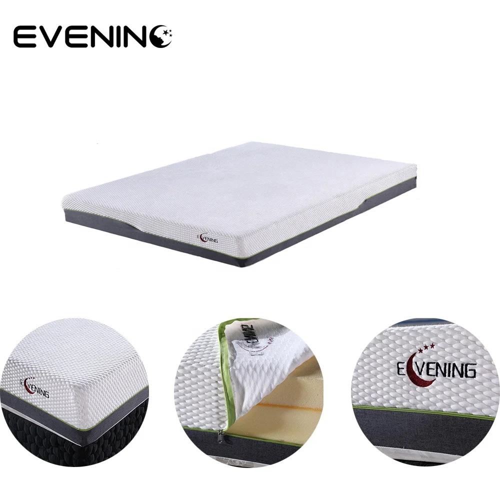 vacuum compressed customized size hotel Twin size memory foam mattress  in a box