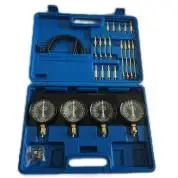 Local stock Fuel Pressure Carburetor Synchronize Gauge Diagnostic auto Test Tool Kit