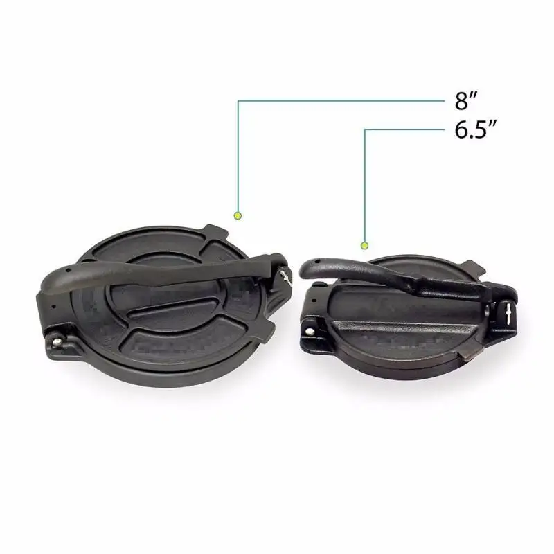 Customization D20cm Non Stick Corn Flour Iron Cast Tortilla press