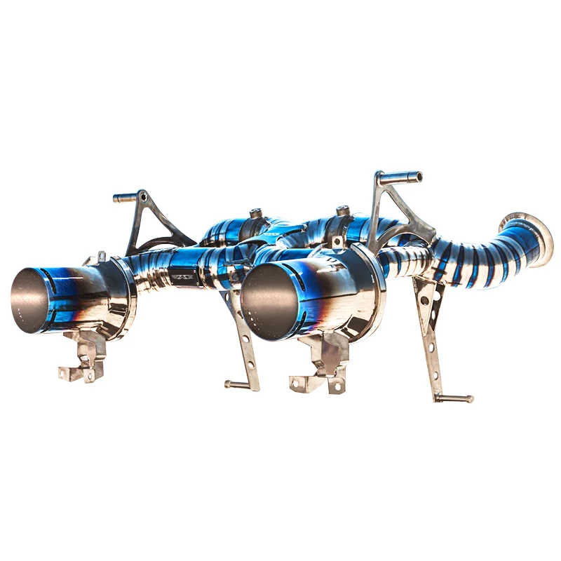 Titanium Alloy Catback Exhaust For Lamborghini Aventador LP700 4 6.5 2011-2016 Titanium Exhaust System Muffler Exhaust Catback