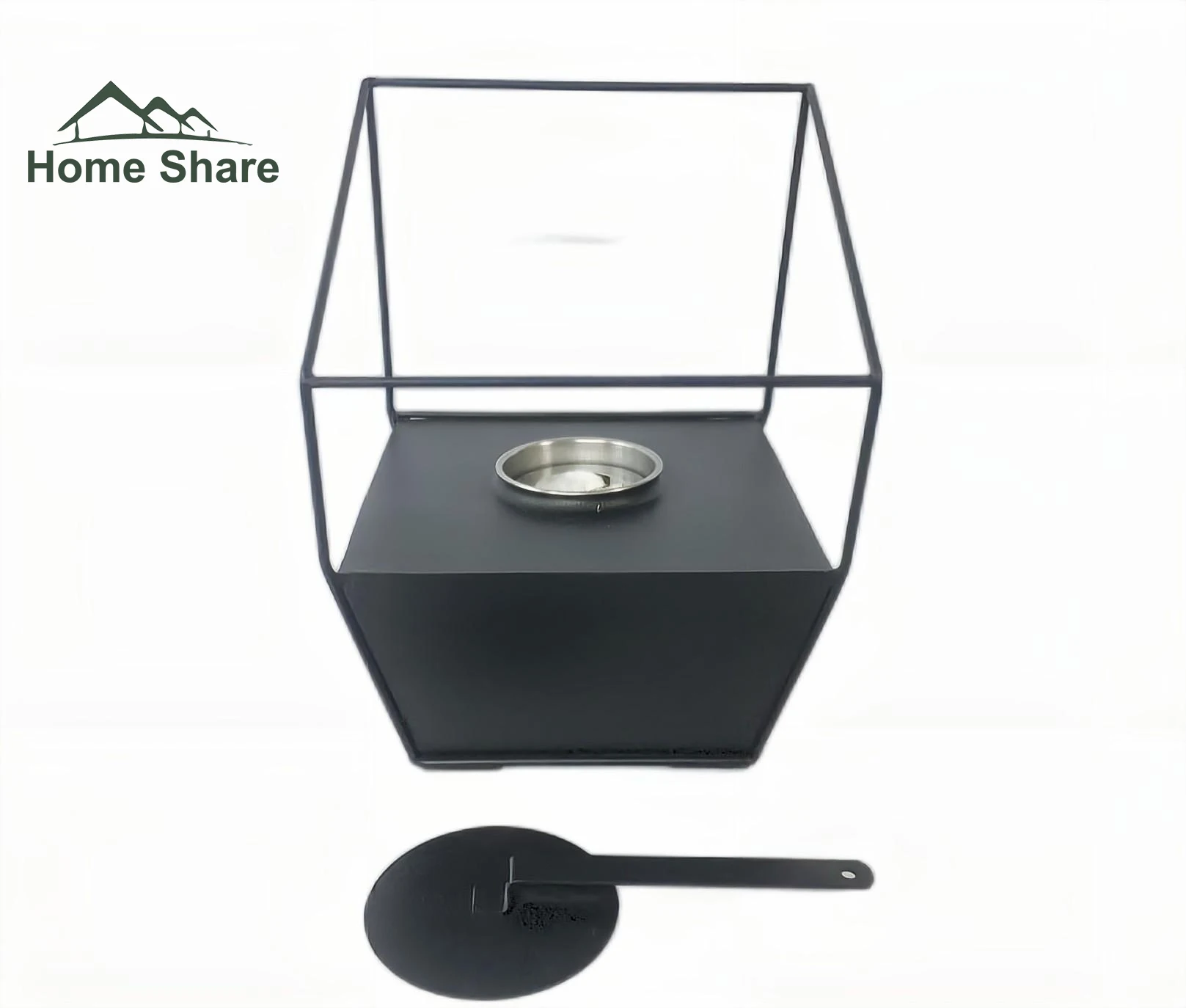 Table Top Decorated Fireplace Indoor Outdoor Molding Alcohol Stove Modern Design Portable Smokeless Fire Pit