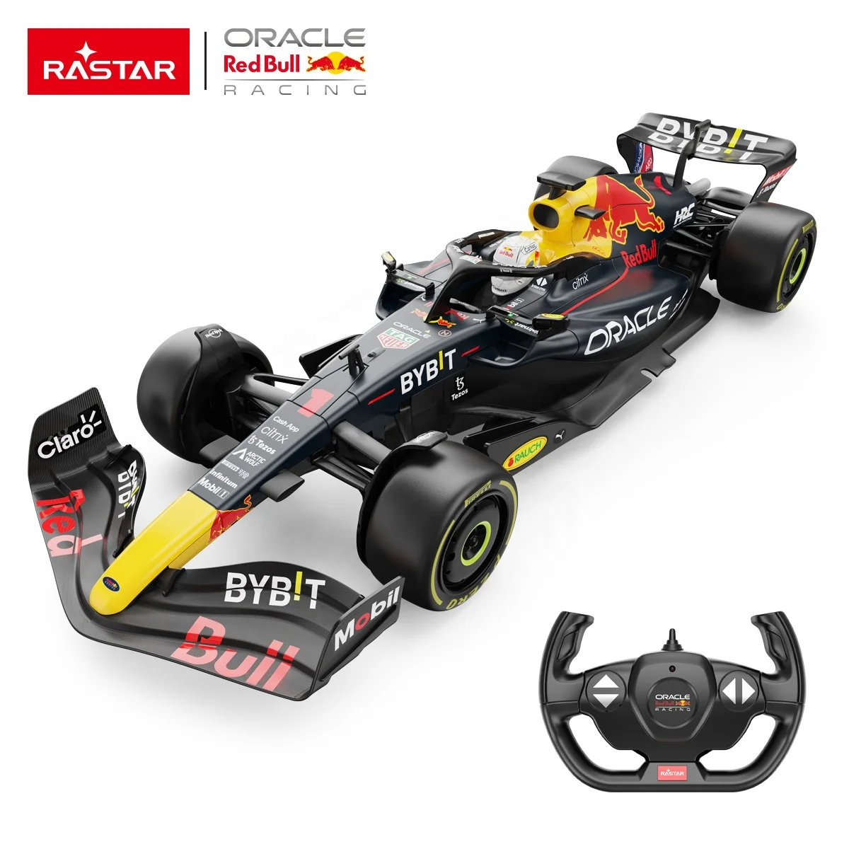 RASTAR 2023 New Arrival Toy Oracle Red Bull Racing RB18 1:12 Racing Car 2.4G 4 Channels RC Car F1 Remote Control Racing Car Toys