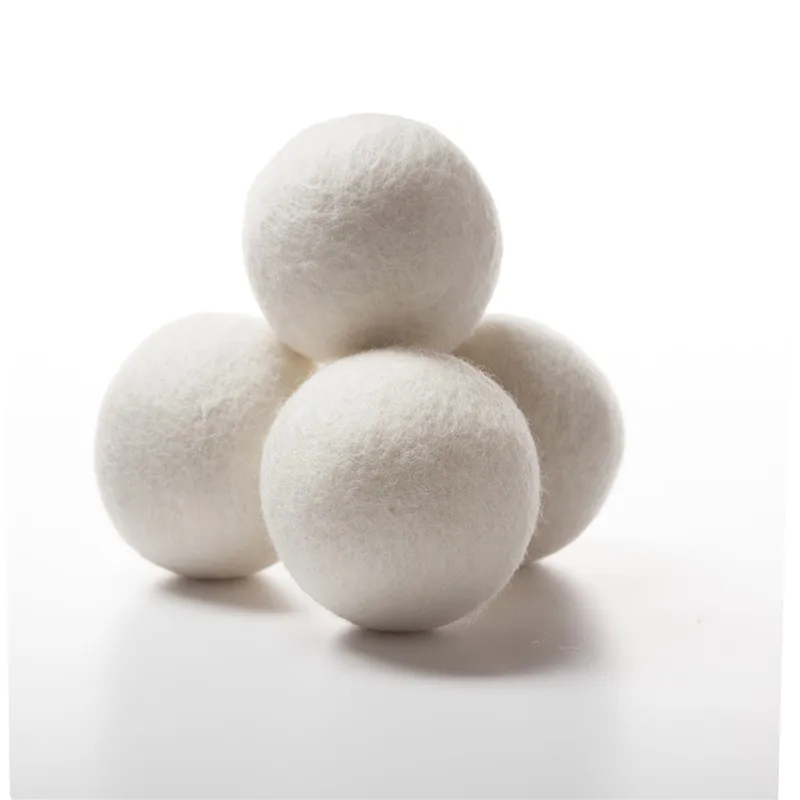 Wholesale Laundry Dryer Balls Product Eco-friendly Reusable New Zealand Wool Drying Balls