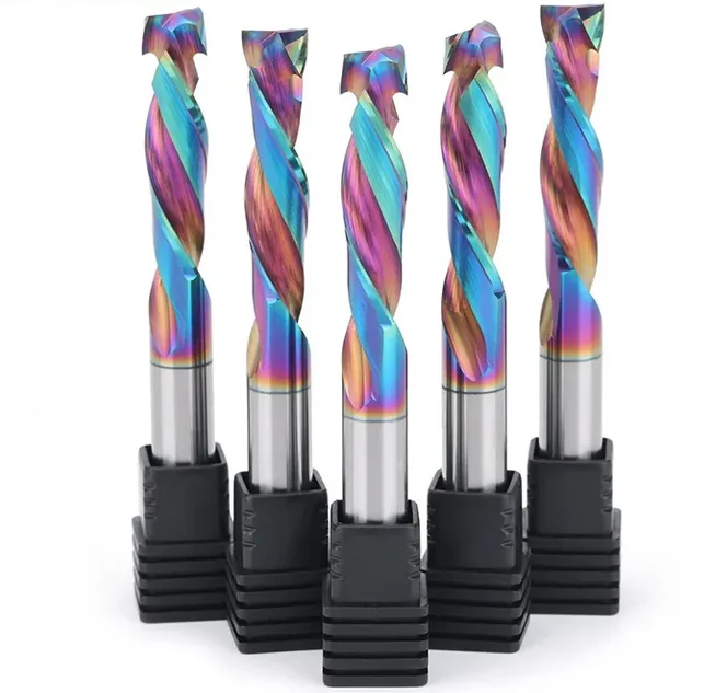 Solid Carbide 2 Flute Wood working Up and downcut Milling Tool 2 Flute Compression Cutting Tool