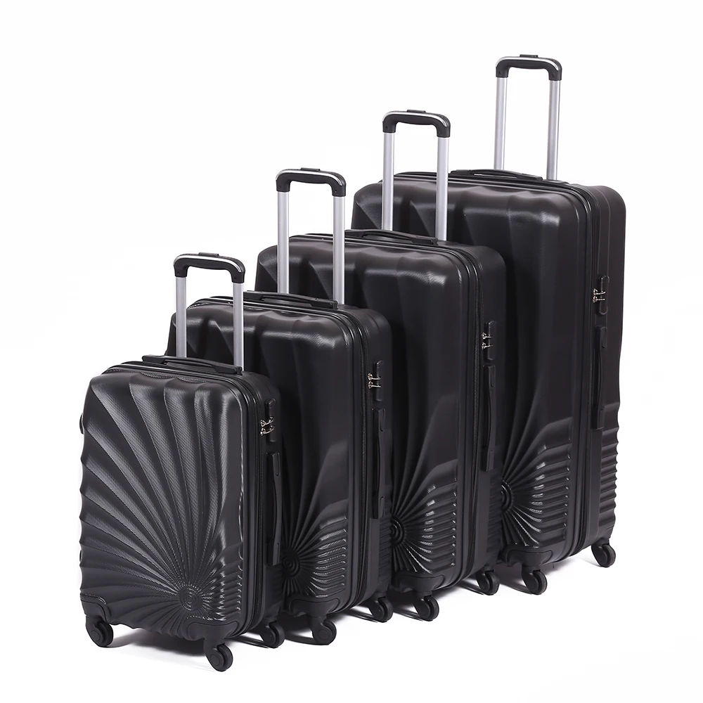 ABS LUGGAGE MOULD 4PCS SET 20 24 28 32 INCH CHINA FACTORY DIRECTLY SUPPLY HIGH QUALITY CUSTOMIZED ABS LUGGAGE SET