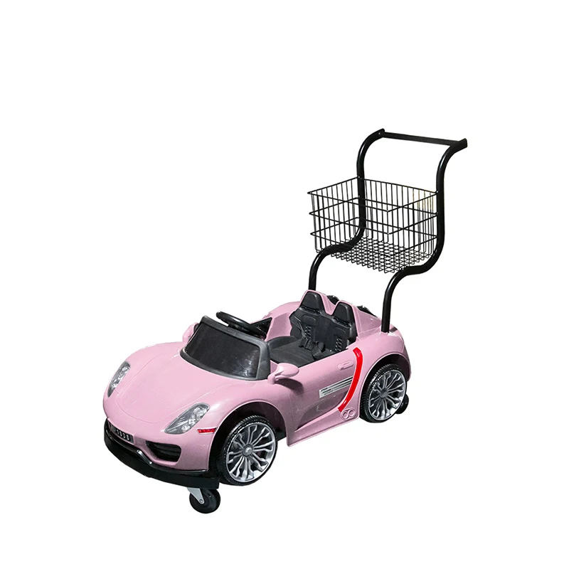 Plastic Toy Supermarket Kids Shopping Trolleys Carts