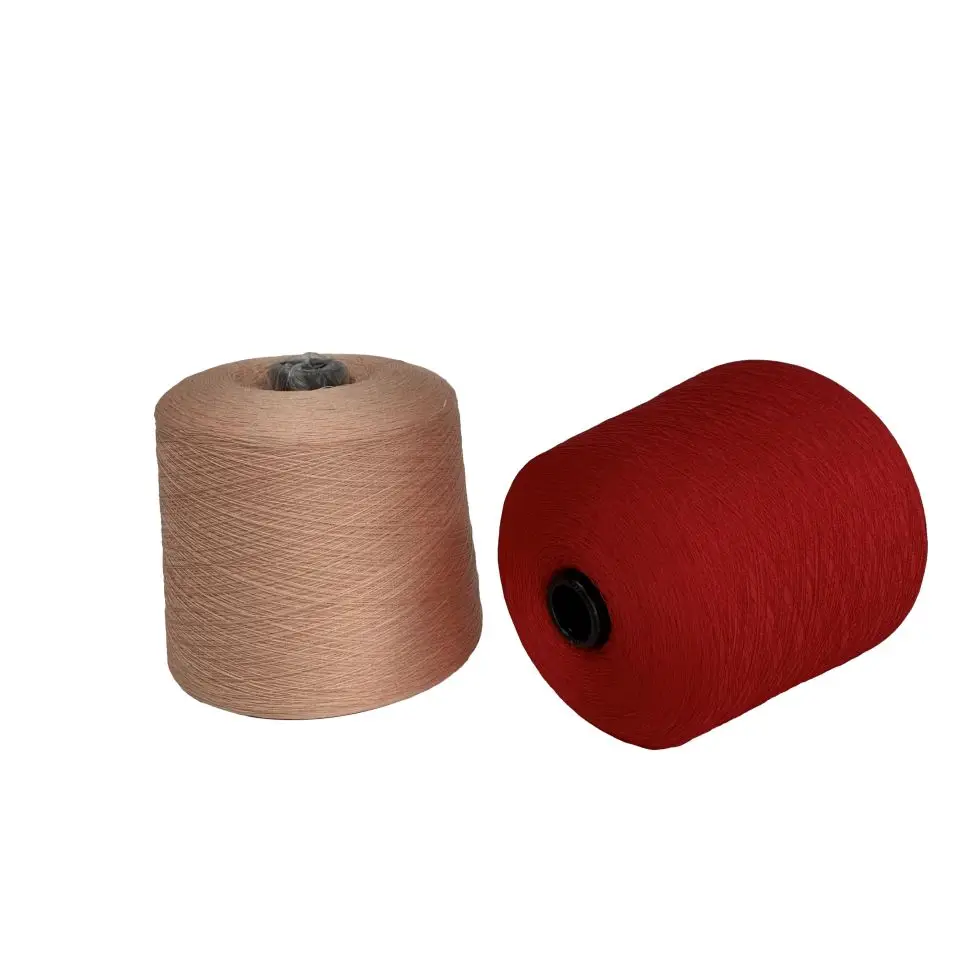 FREE sample spring summer anti static polyester viscose blended yarn