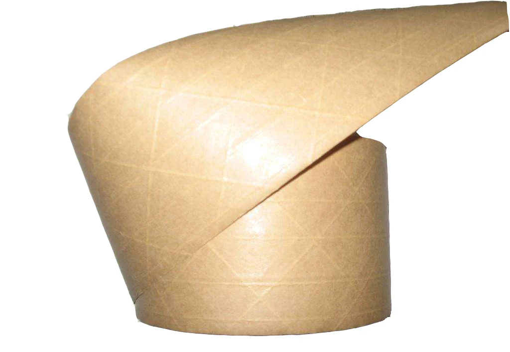 Packing reinforced Kraft gummed paper adhesive tape brown kraft paper tape water activated