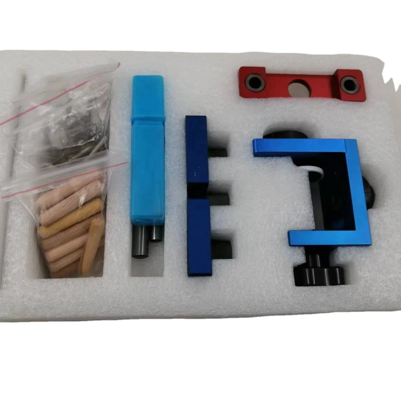 Position Locator Wood Dowel Hole Drilling Guide Jig Drill Bit Woodworking Position Locator Tool